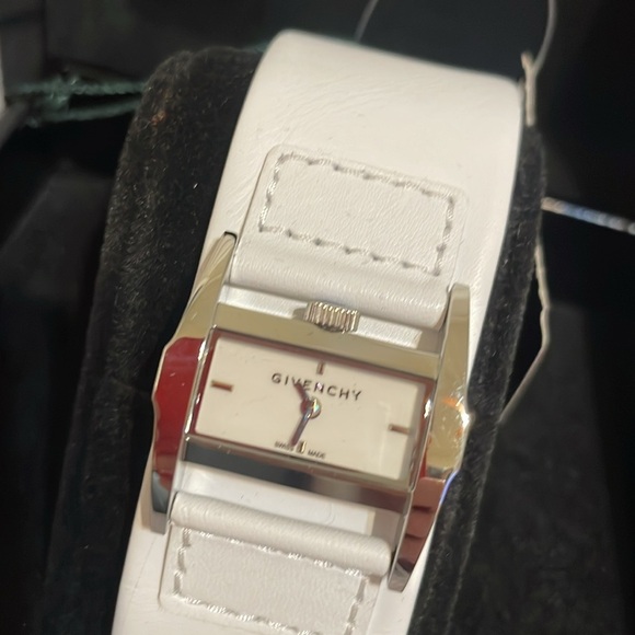 Givenchy White Leather Watch